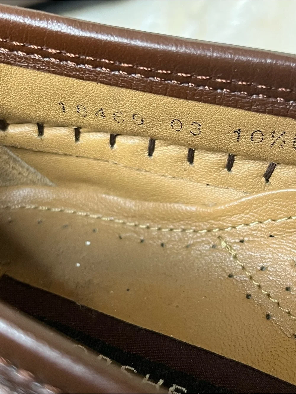 Vintage Florsheim Leather Pisa Moc Toe Tassel Crocodile Print Loafers Size 10.5B
